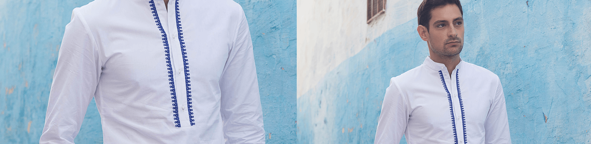 Men's Moroccan-Style Shirts - Diamantine International