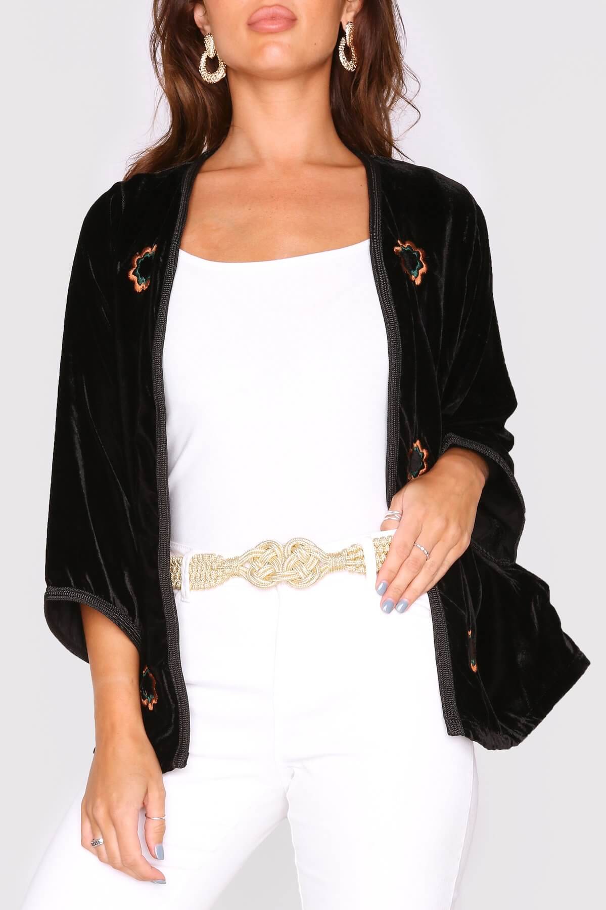 Bassant Metallic Braided Rope Waist Belt in Gold