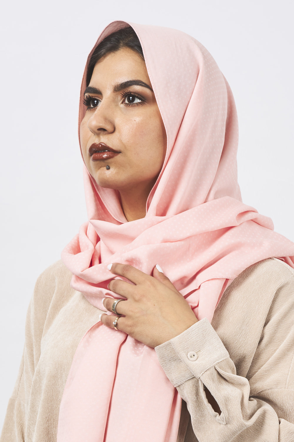 Pashmina Scarf in Rose Pink