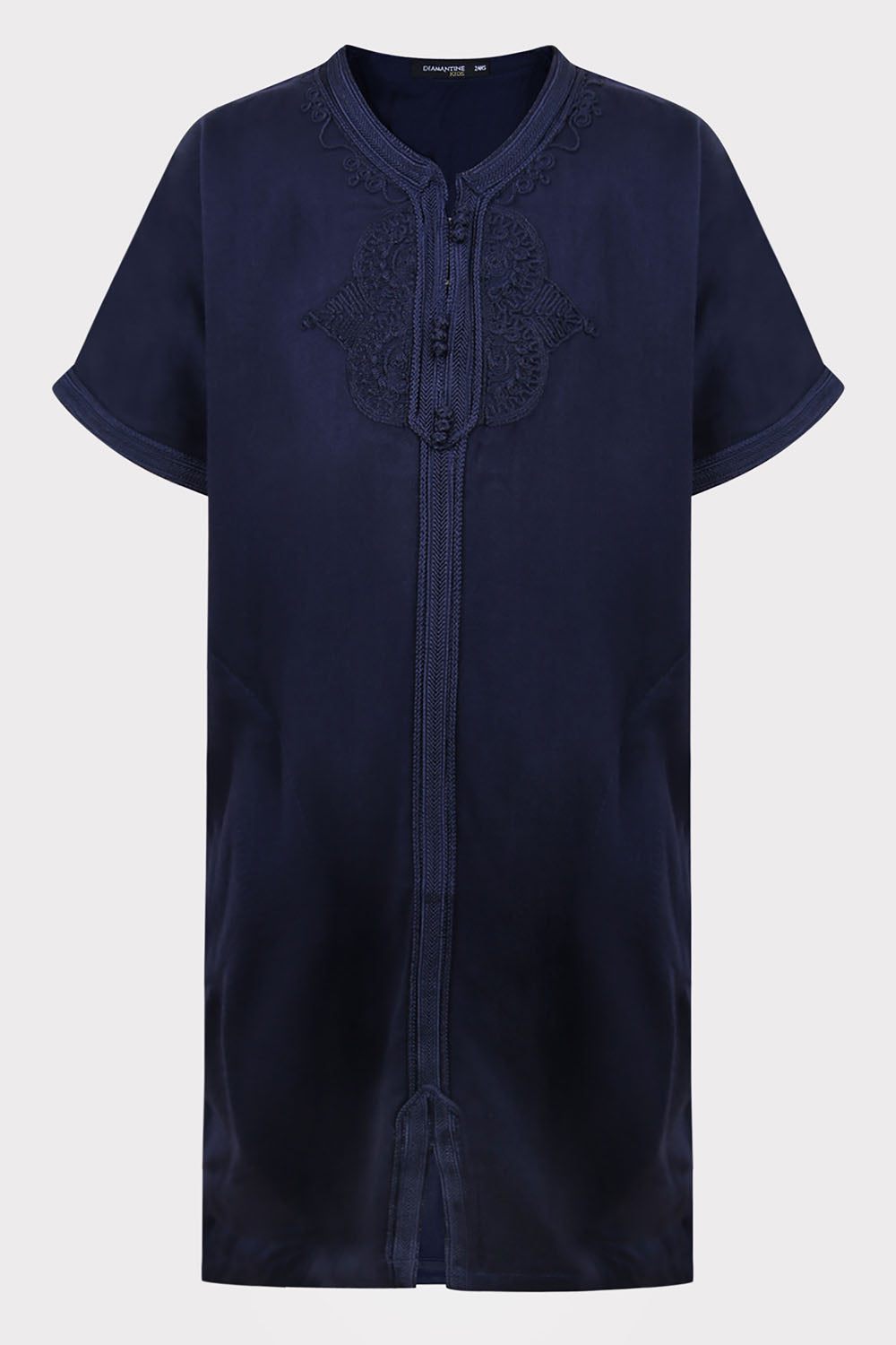 Short Marine Blue Boys Gandoura Thobe