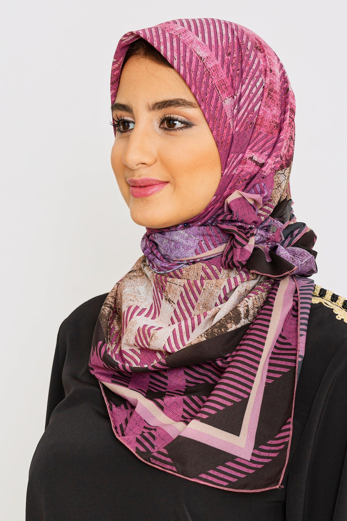 Large square hot sale head scarf